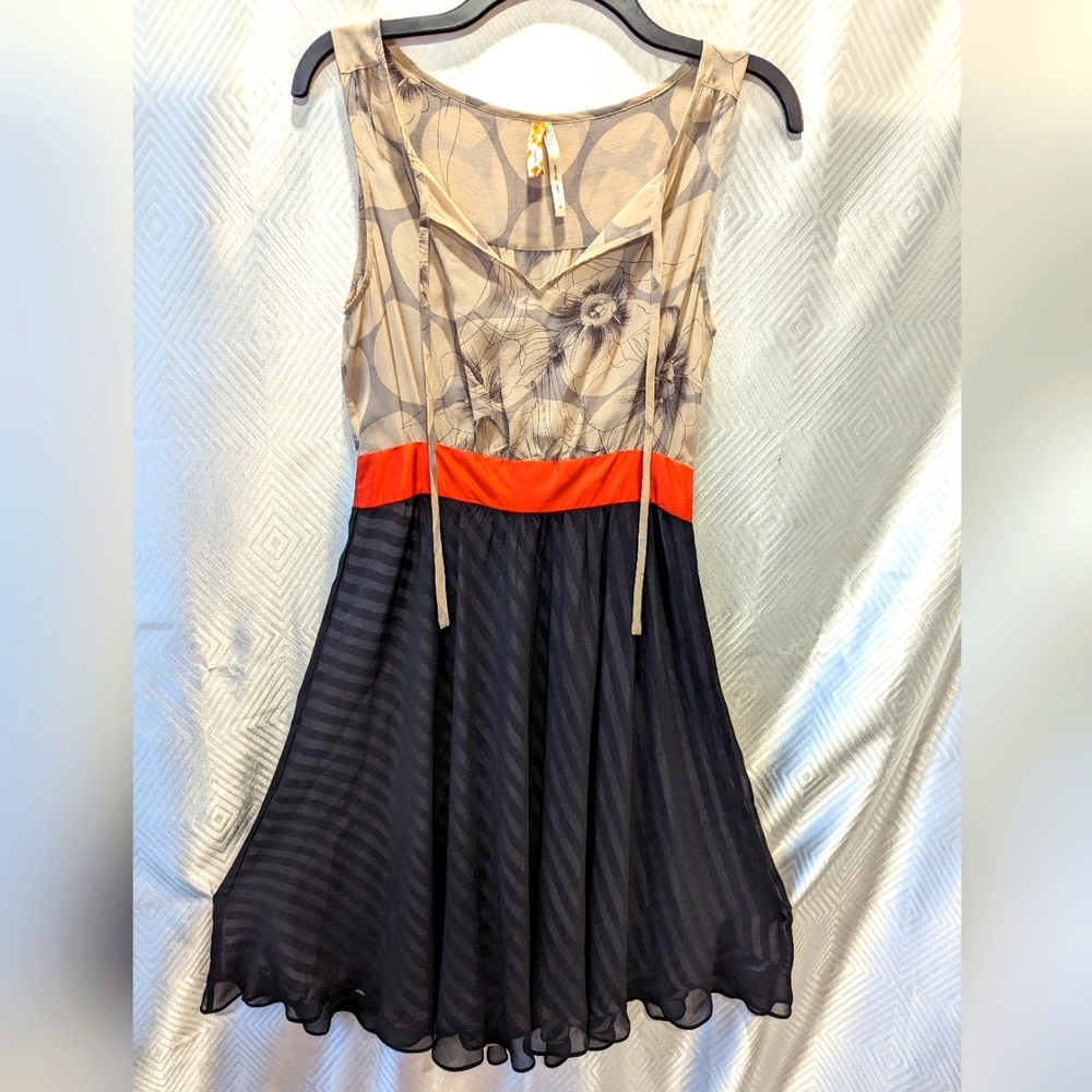 Maeve 100% Silk Dress Sz 4